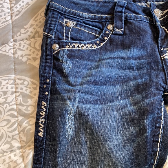 Rock Revival size 26 Stephanie easy Capri - Picture 6 of 7